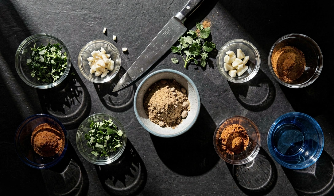 Mise en place workstation